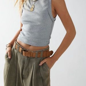 We The Free Kate Tee Heather Grey New without tags